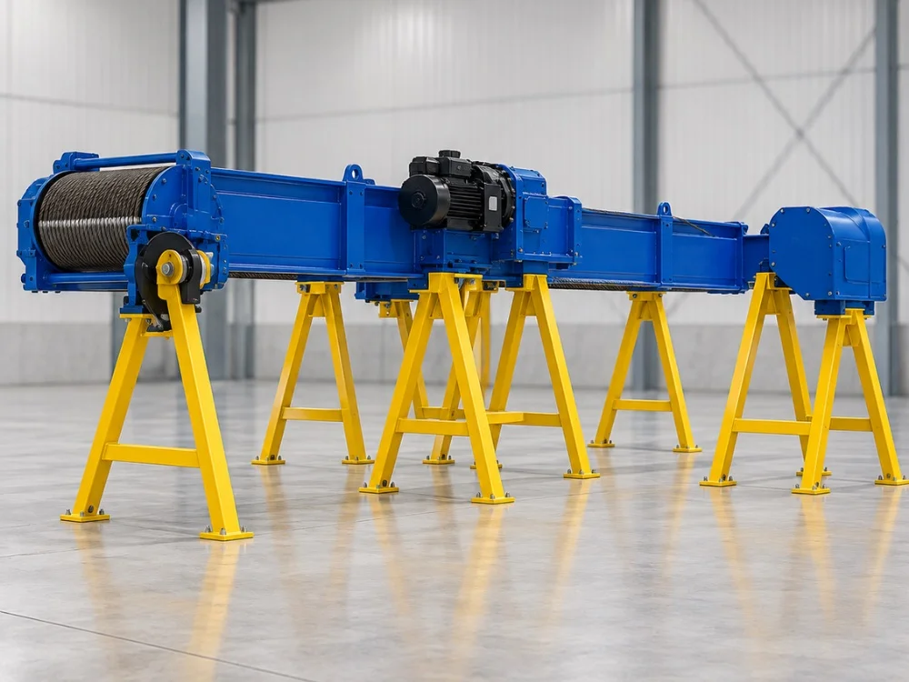 20 Ton Arabalı Vinç Kedisi